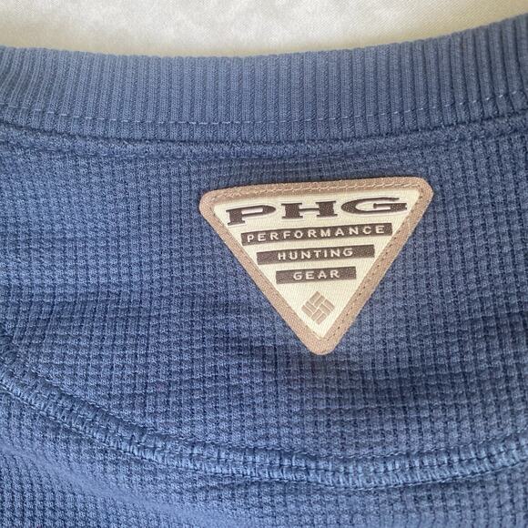 COLUMBIA PHG Mens 2XL Long Sleeve Blue Tested Tough Winter Shirt - Picture 7 of 7